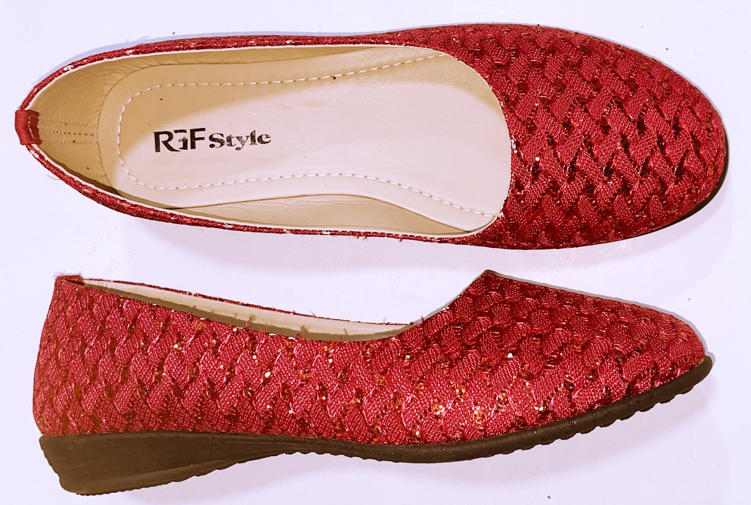 Women's Flat Shoe 1301 Maroon