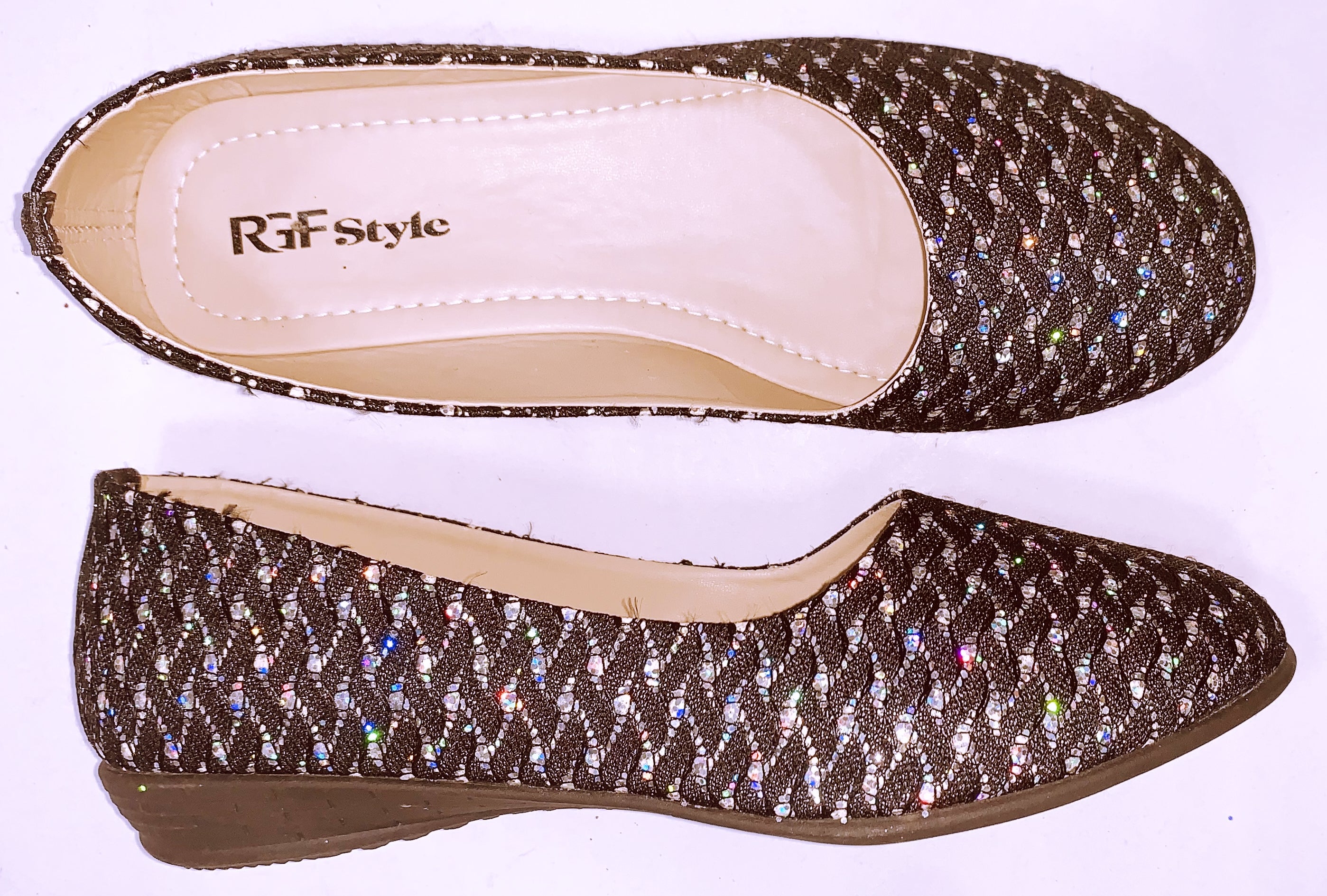 Women's Flat Shoe 1301 Black