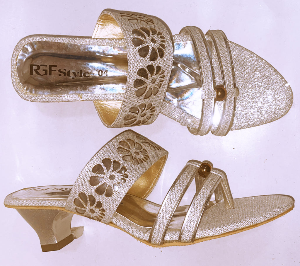 Women's Wedding Heel 1412 Silver