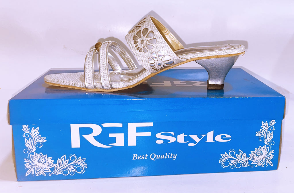 Women's Wedding Heel 1412 Silver