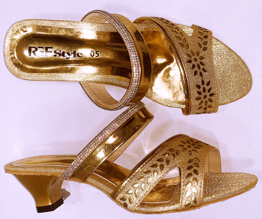 Women's Wedding Heel 1515 Gold