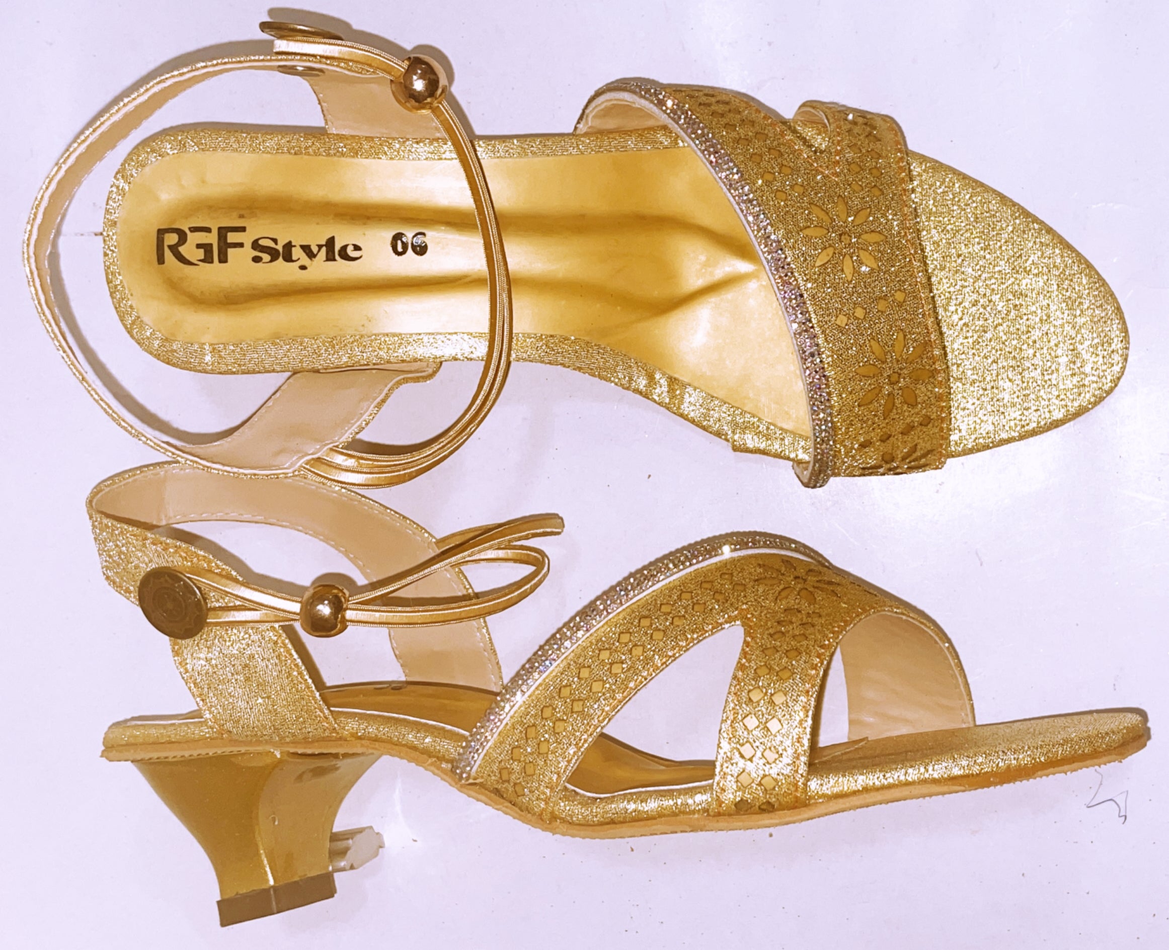 Women's Wedding Heel 1516 Gold