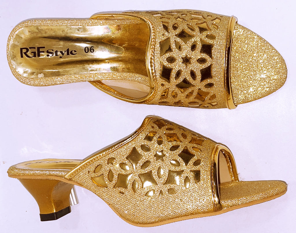 Women's Wedding Heel 1520 Gold