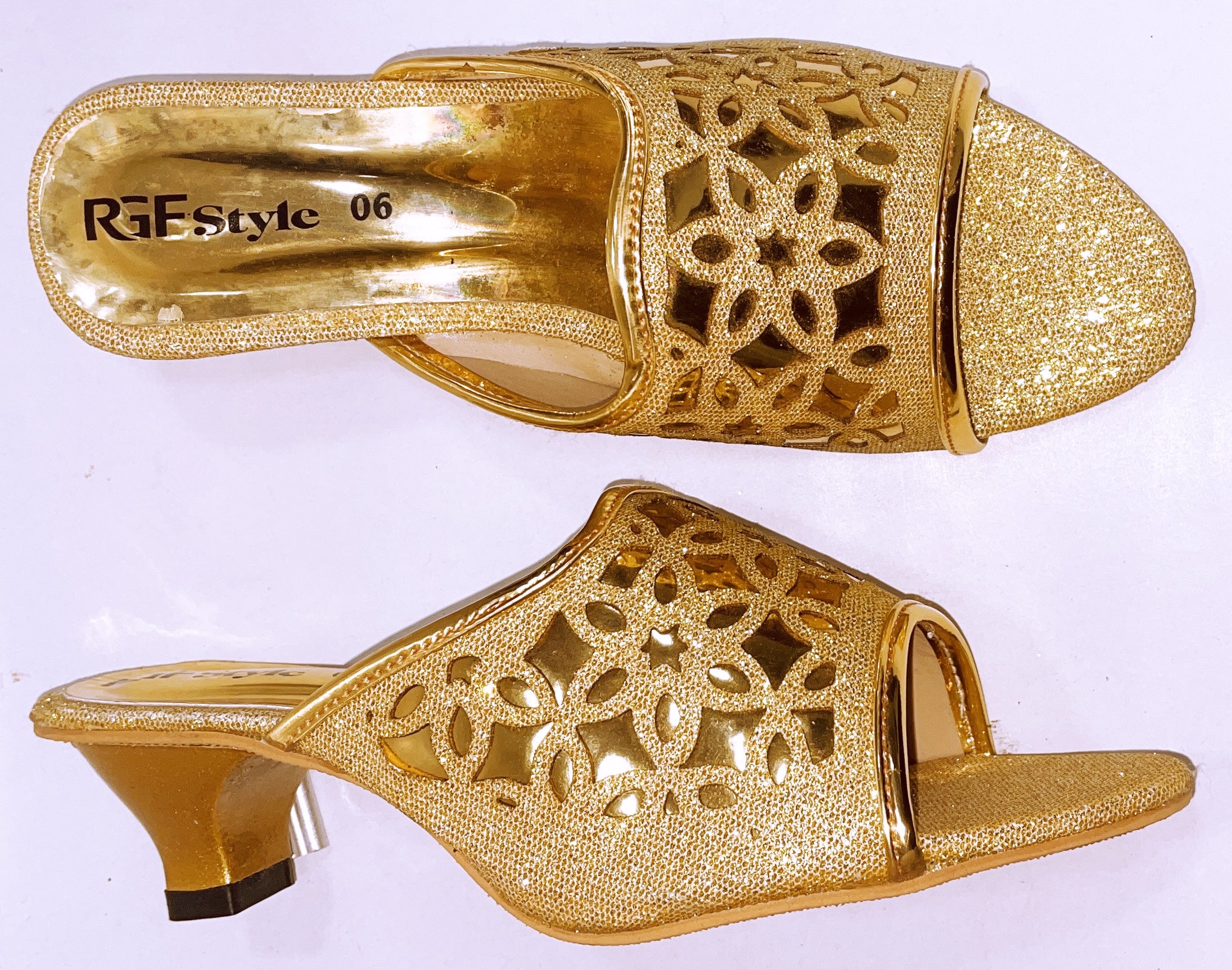 Women's Wedding Heel 1520 Gold