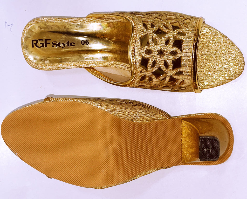 Women's Wedding Heel 1520 Gold