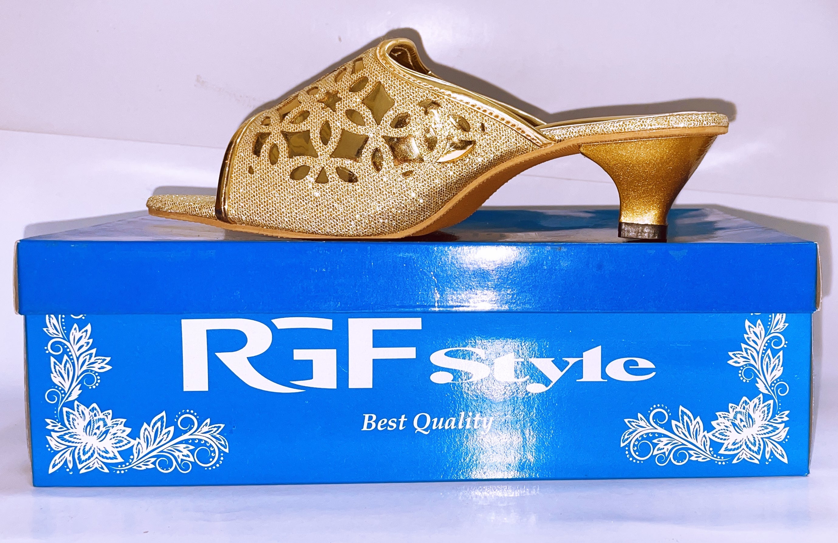 Women's Wedding Heel 1520 Gold