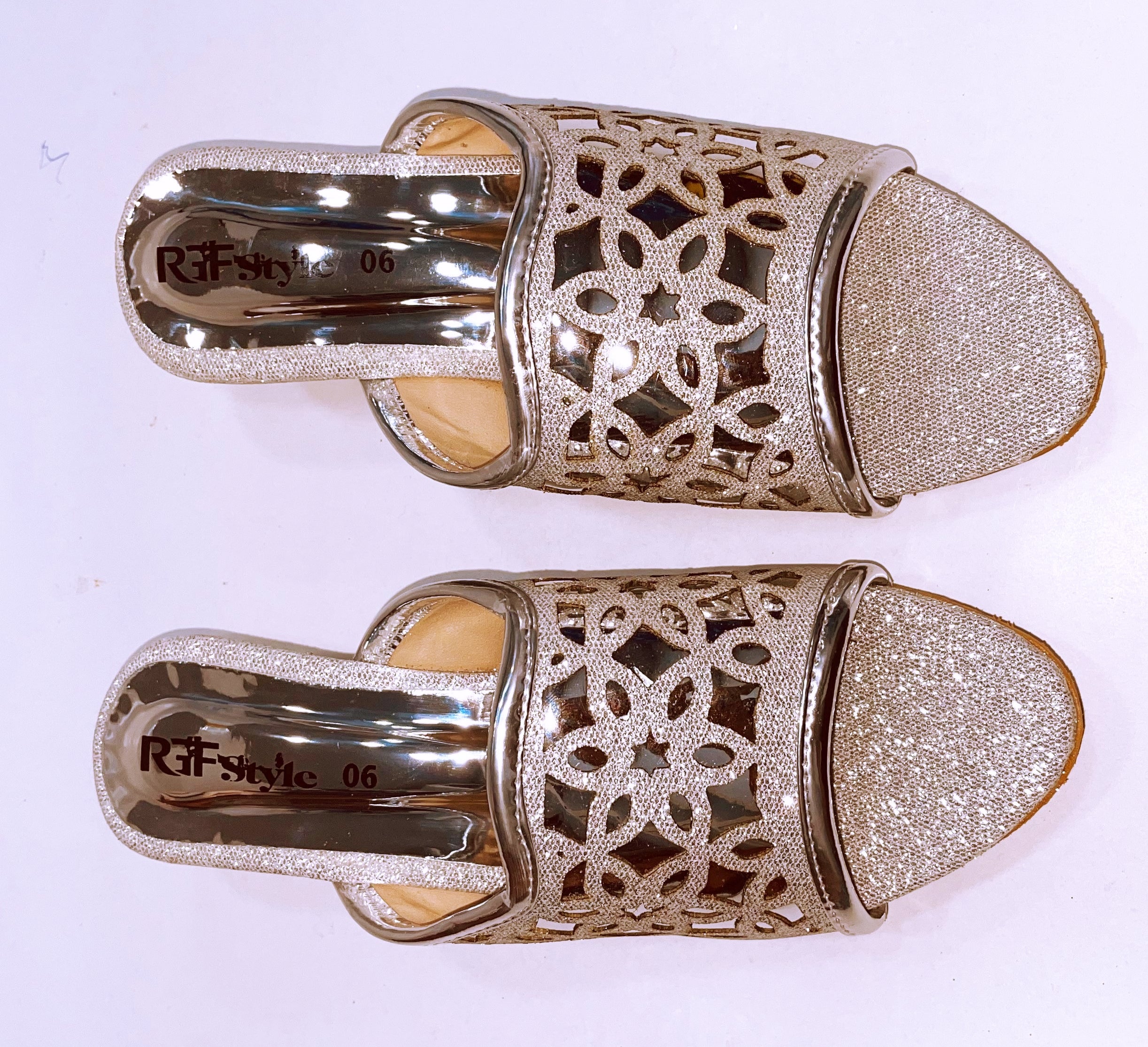 Women's Wedding Heel 1520 Silver