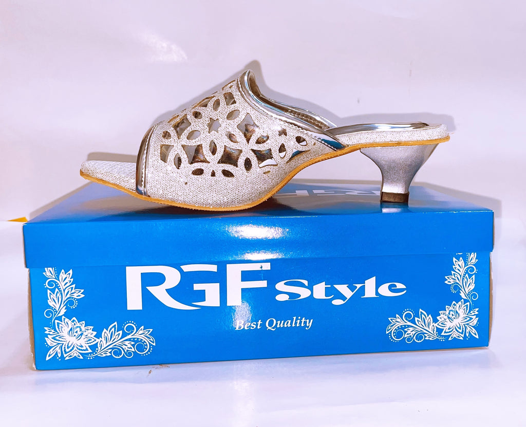 Women's Wedding Heel 1520 Silver