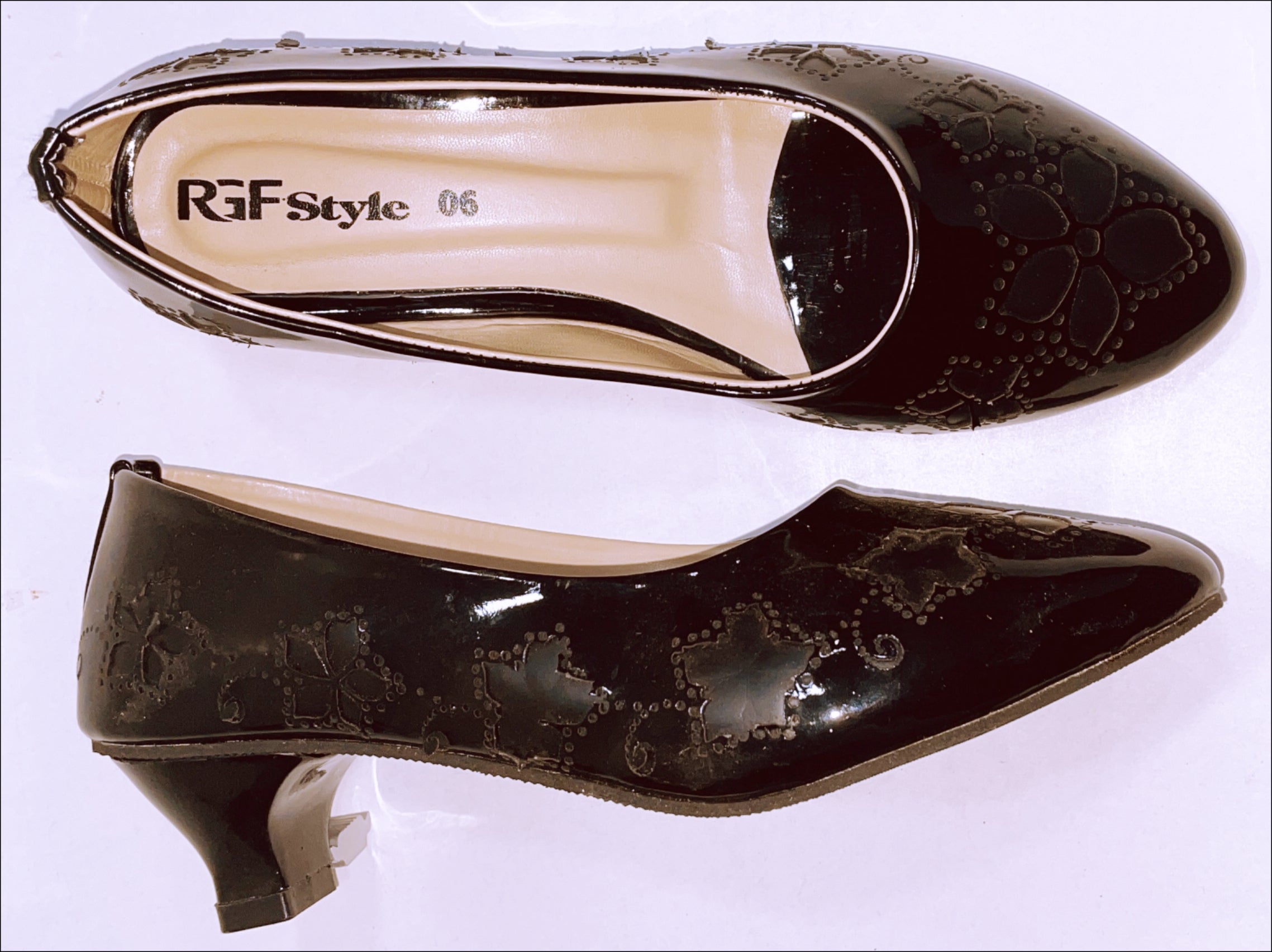 Women's Heel Shoe 1550 Black