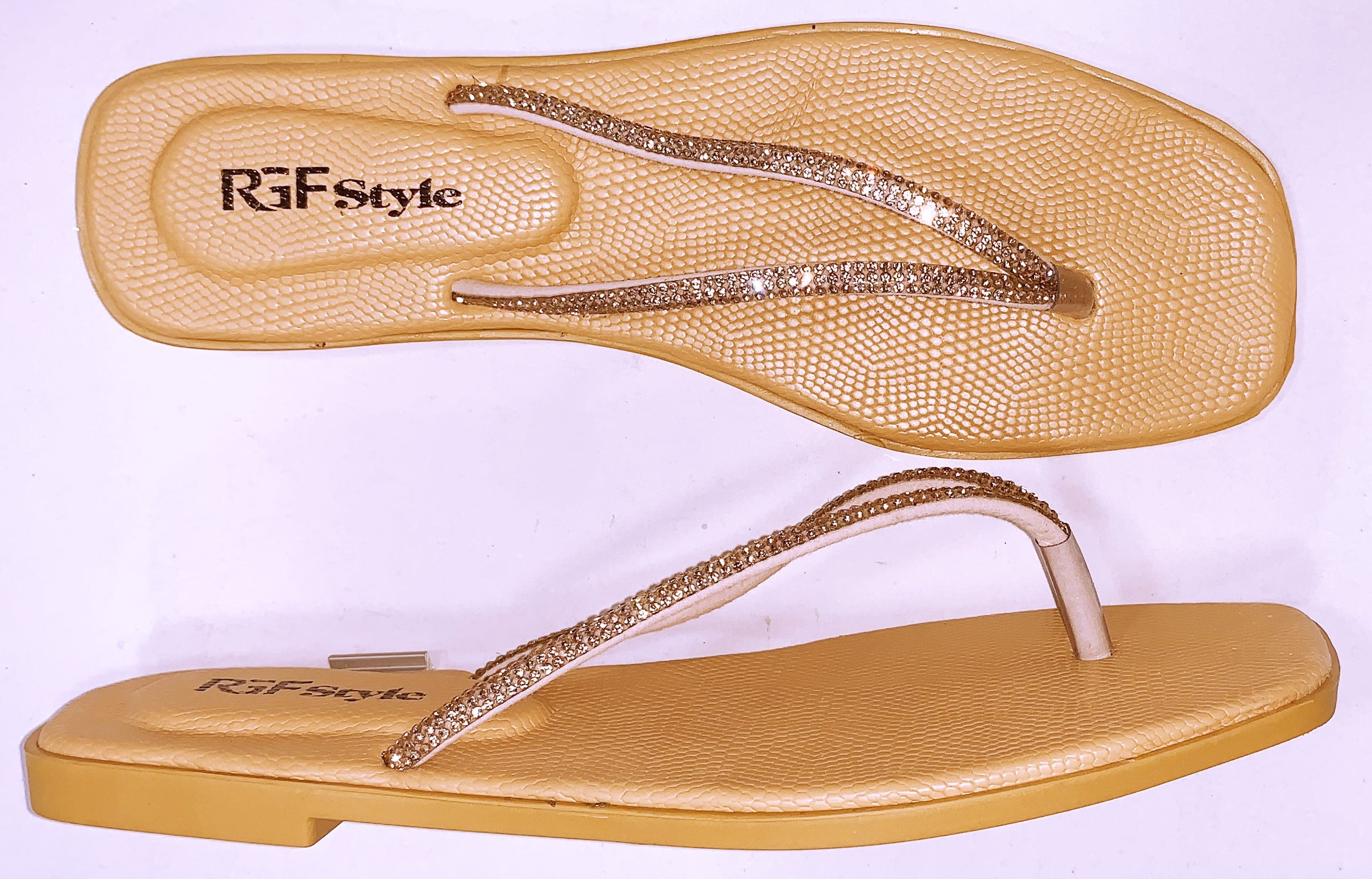 Flat PU Sole for Women 400X Beige