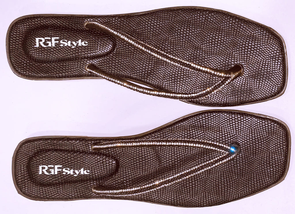 Flat PU Sole for Women 400X Black