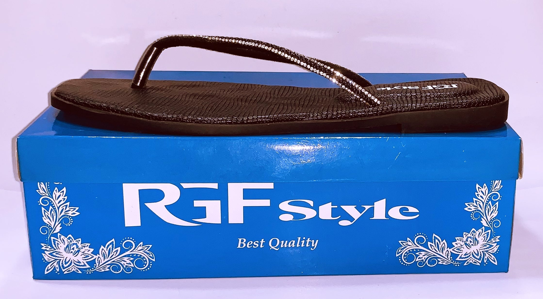 Flat PU Sole for Women 400X Black