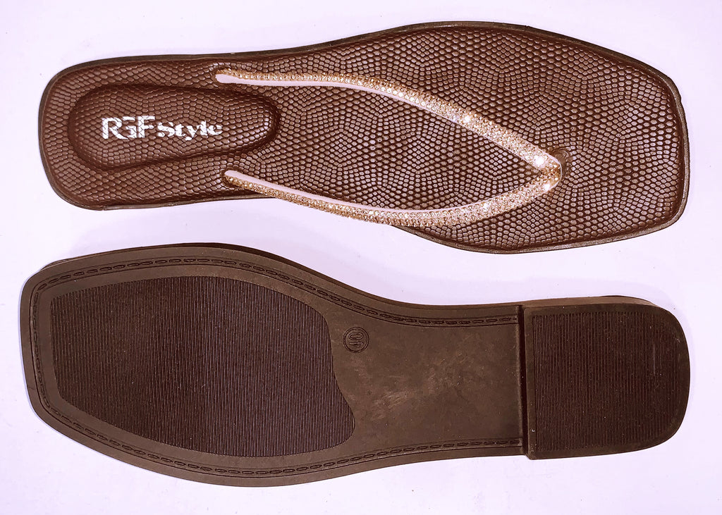 Flat PU Sole for Women  831 Brown