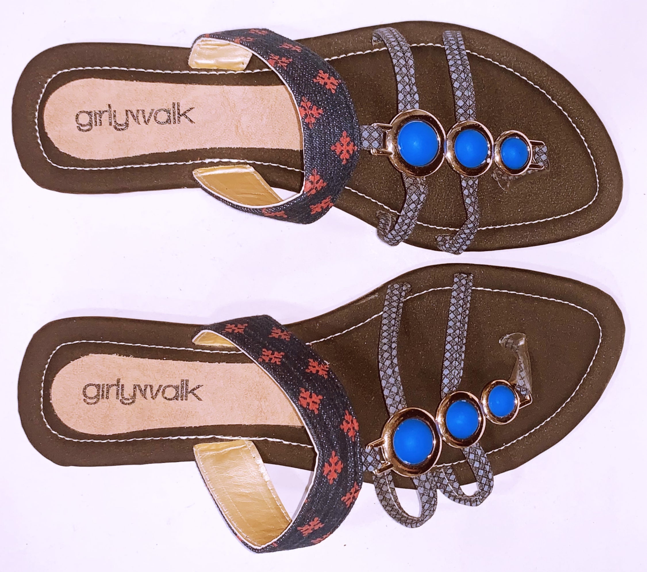 Ladies Flat   465 Blue