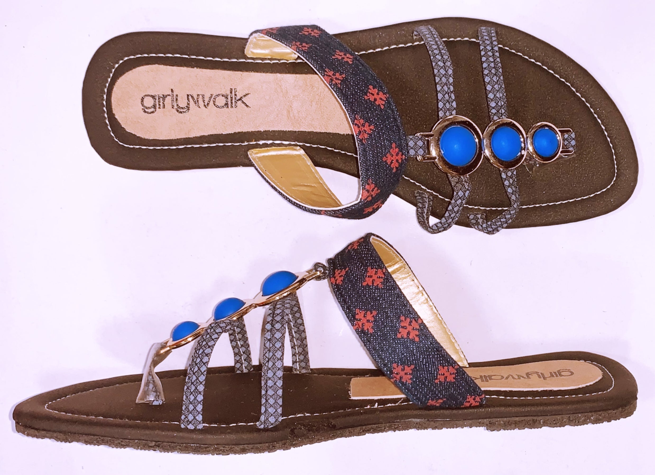 Ladies Flat   465 Blue