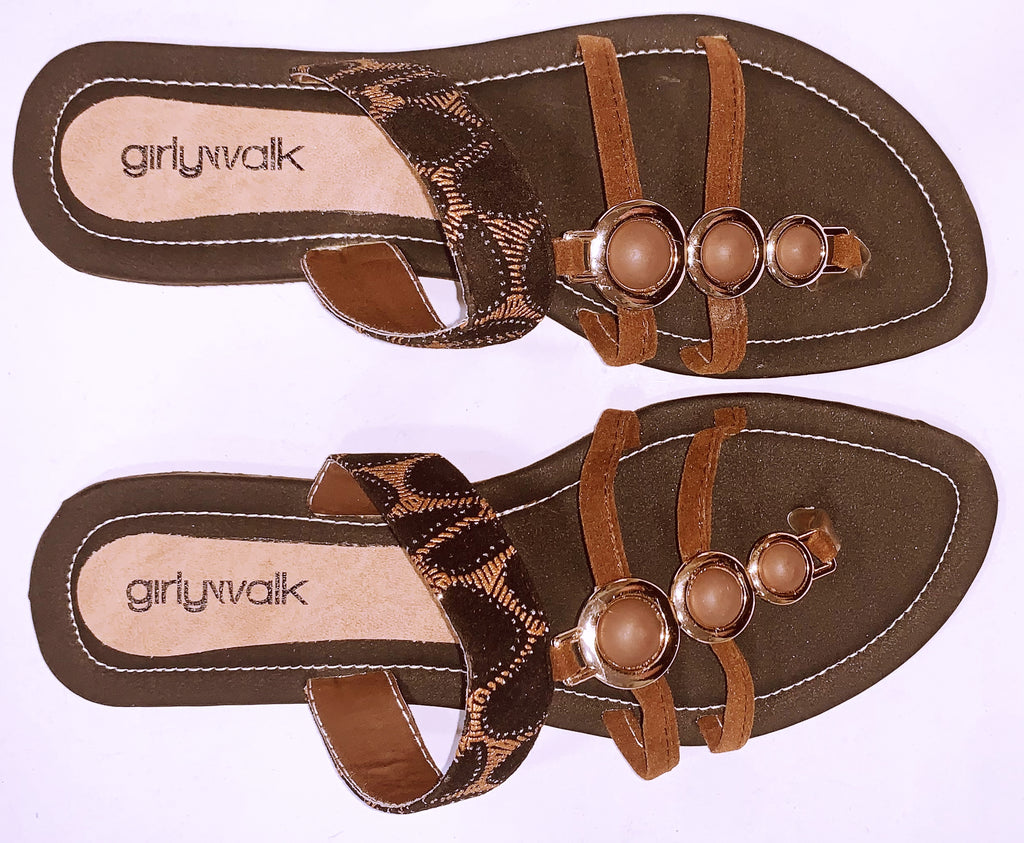 Ladies Flat   465 Brown