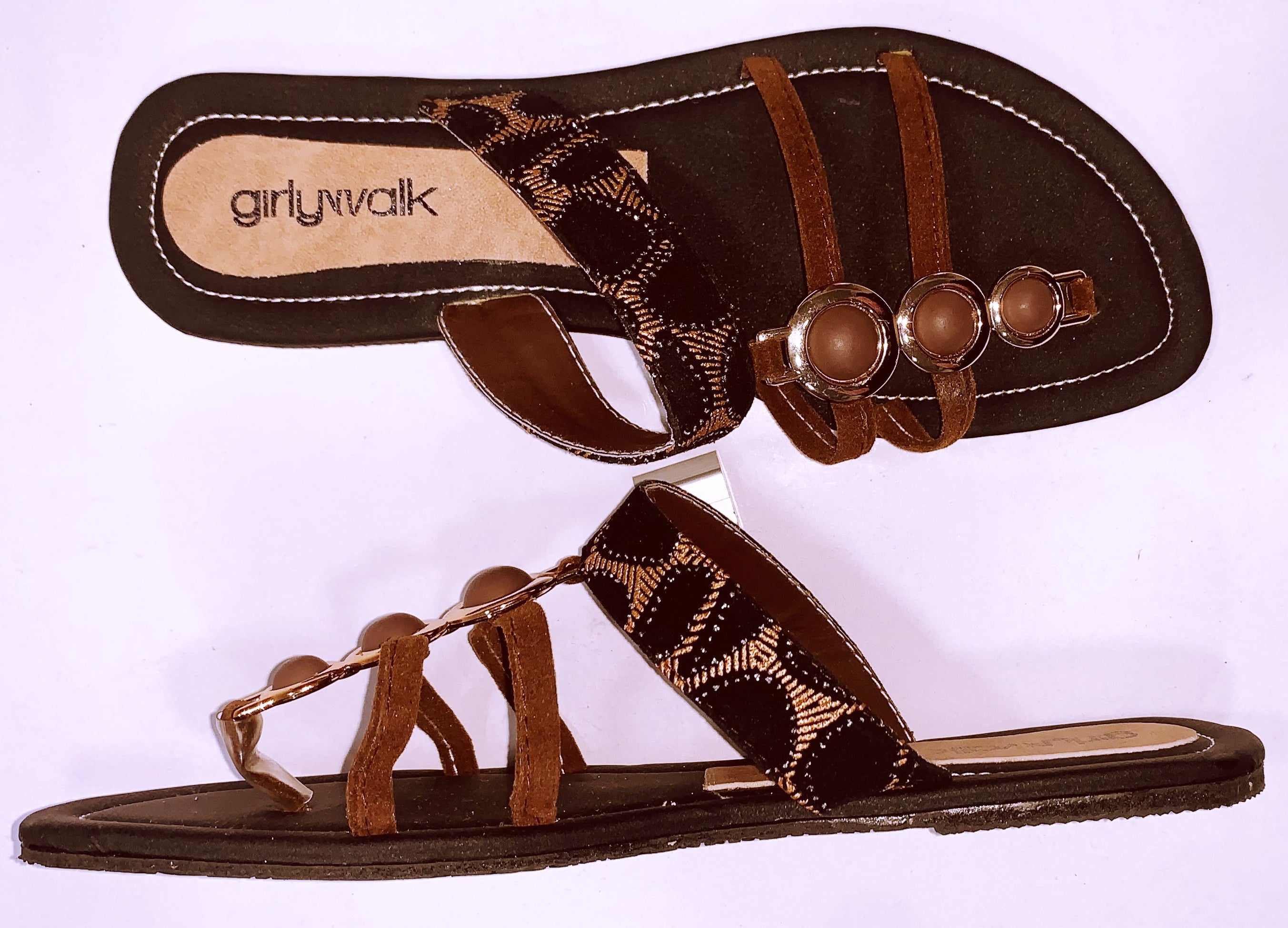 Ladies Flat   465 Brown