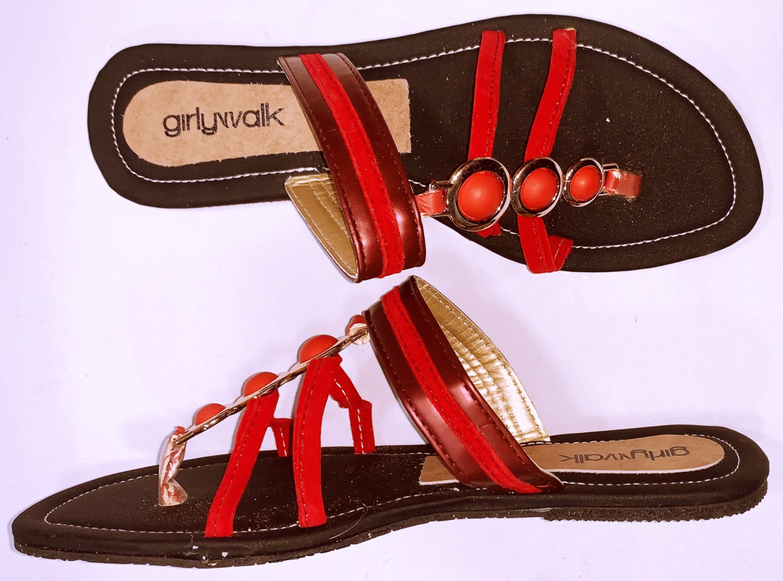 Women's Flat 465 Maroon