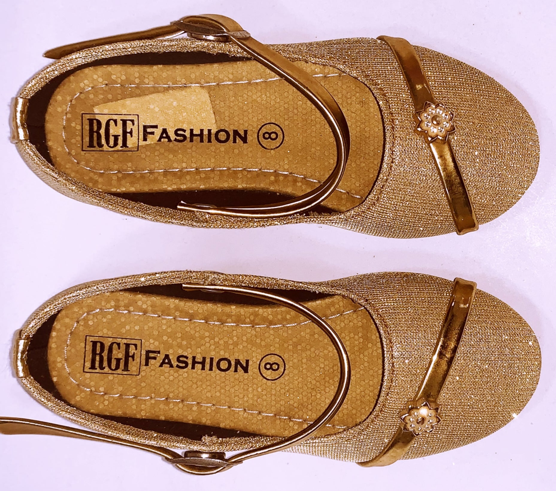 Children Shoe 560A Gold