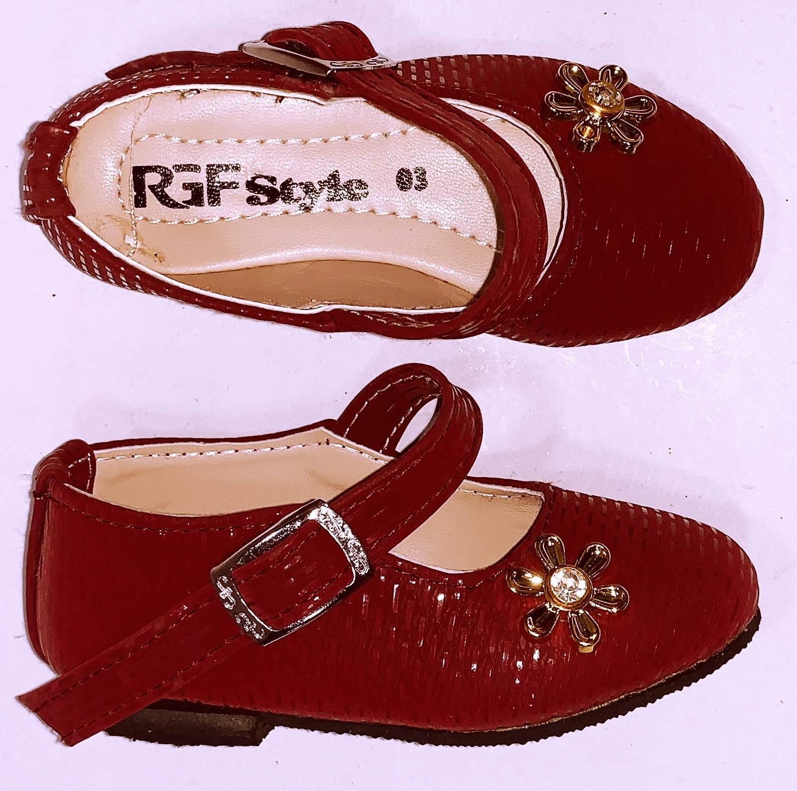 Children Shoe 578 Maroon