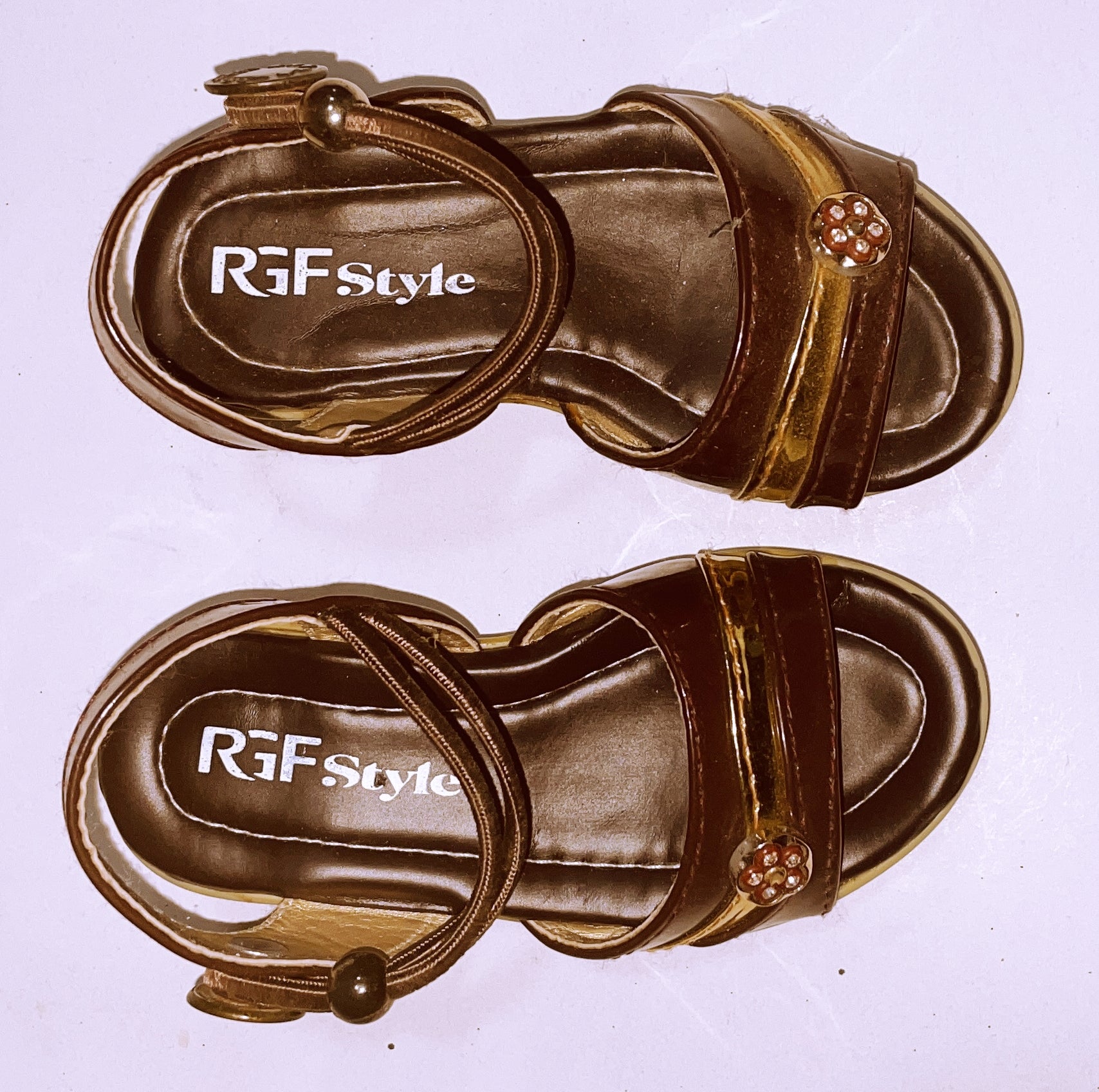 Kids' Heel 684S Brown