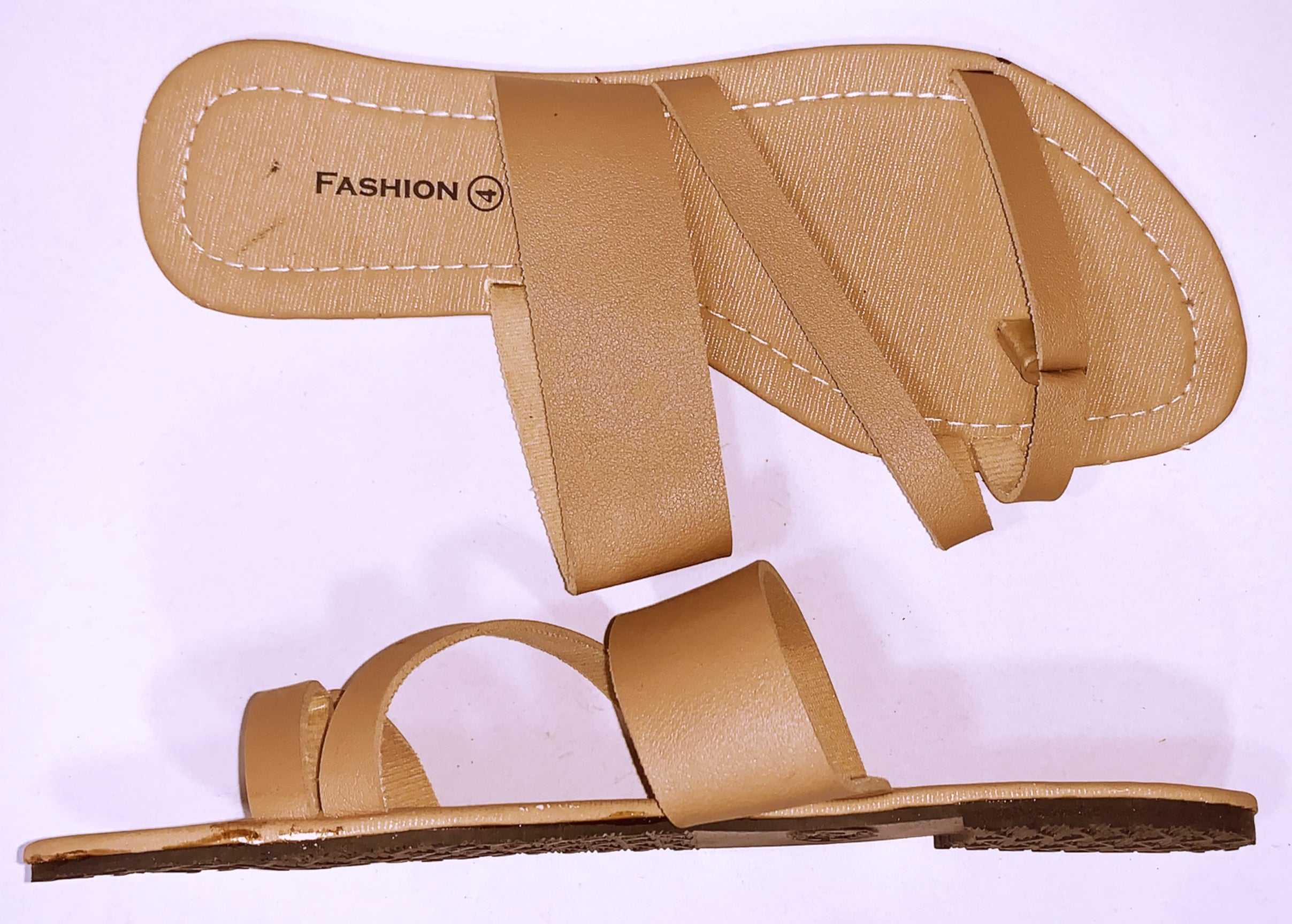 Ladies Flat   700R Beige