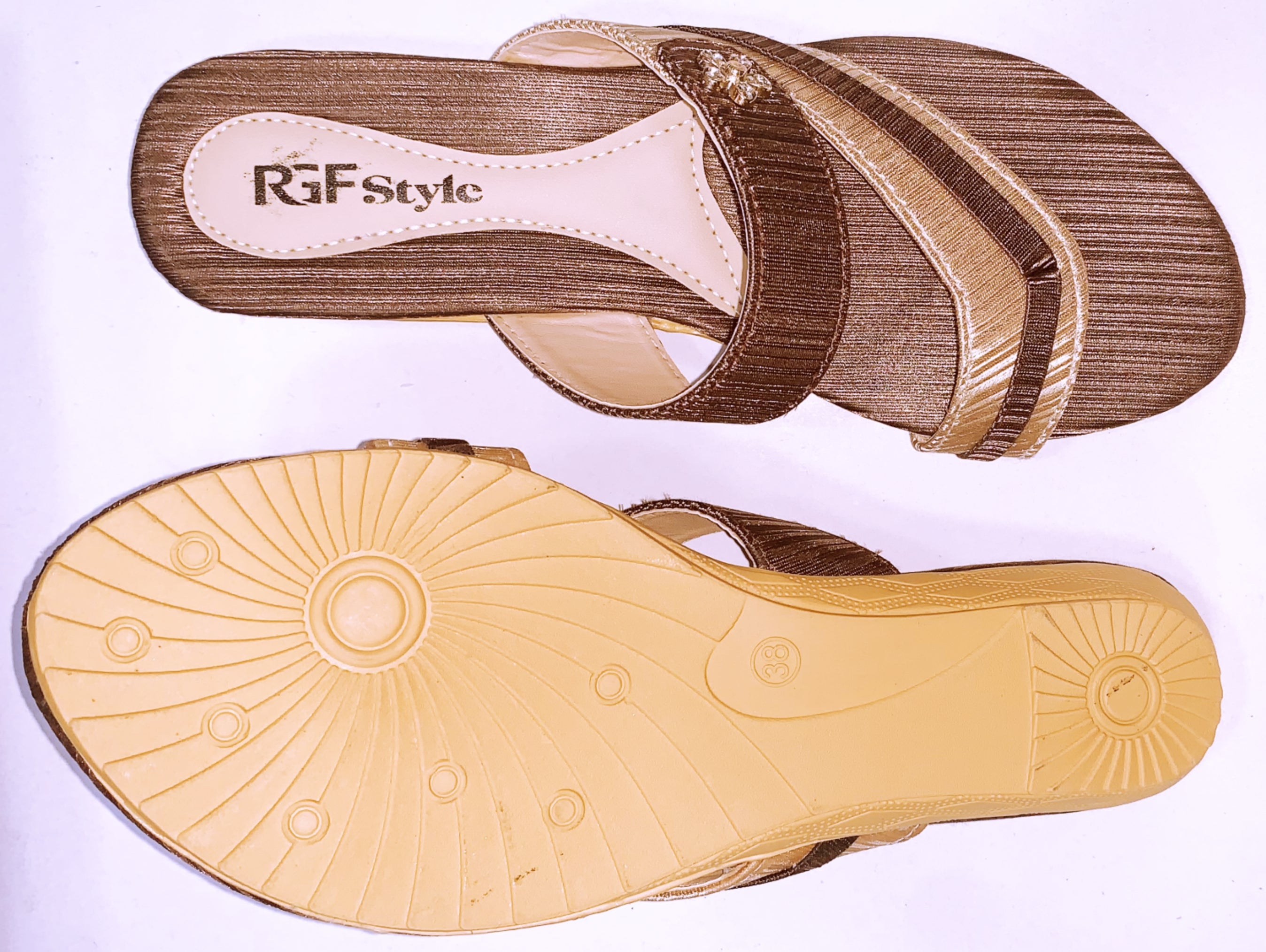 Sandals for Women 808D  Brown