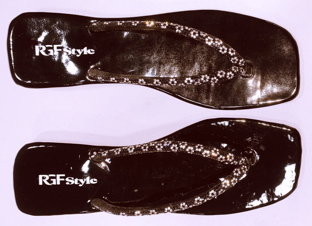 Flat PU Sole for Women  831 Black