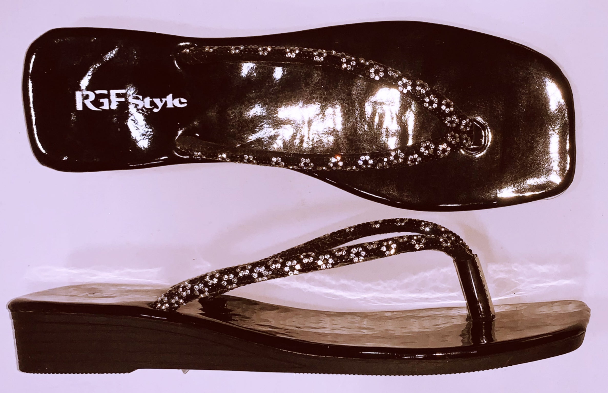 Flat PU Sole for Women  831 Black