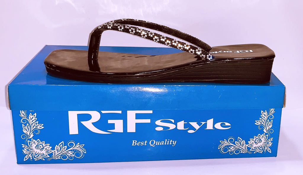 Flat PU Sole for Women  831 Black