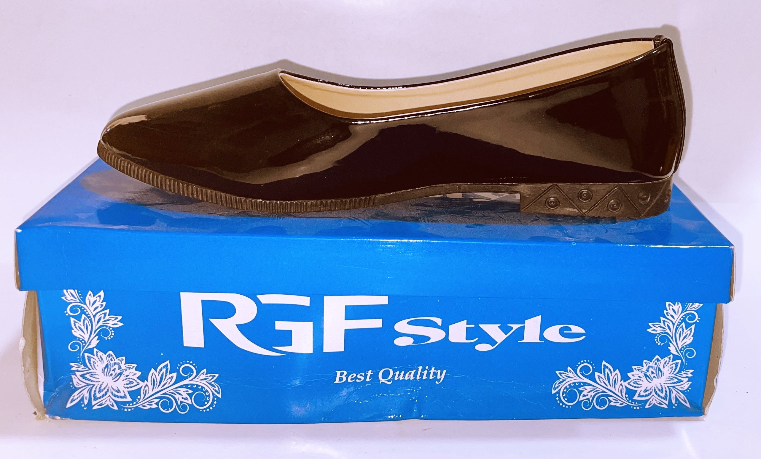 Women's Flat Shoe 835D Black