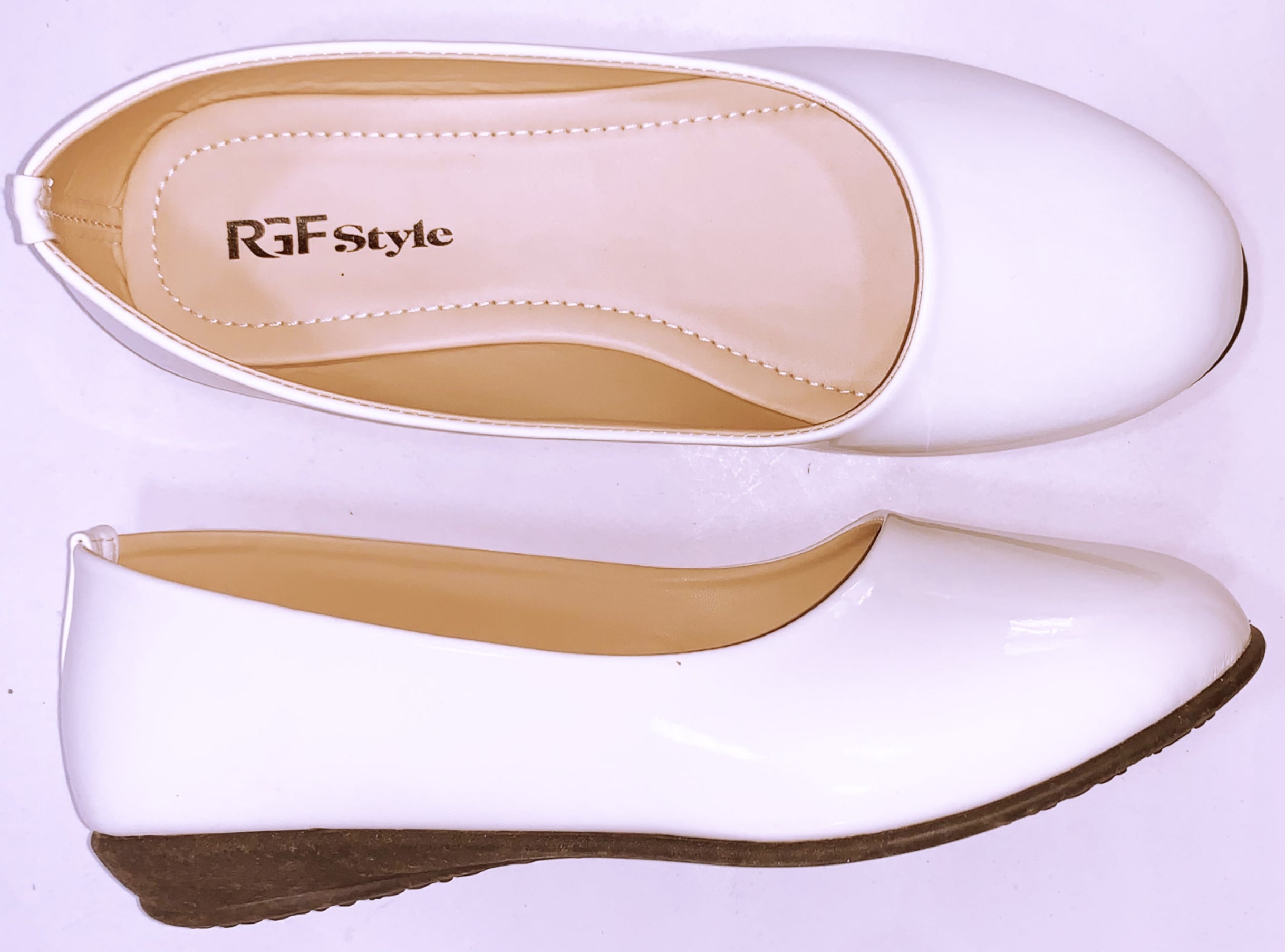 Women's Flat Shoe 835D White
