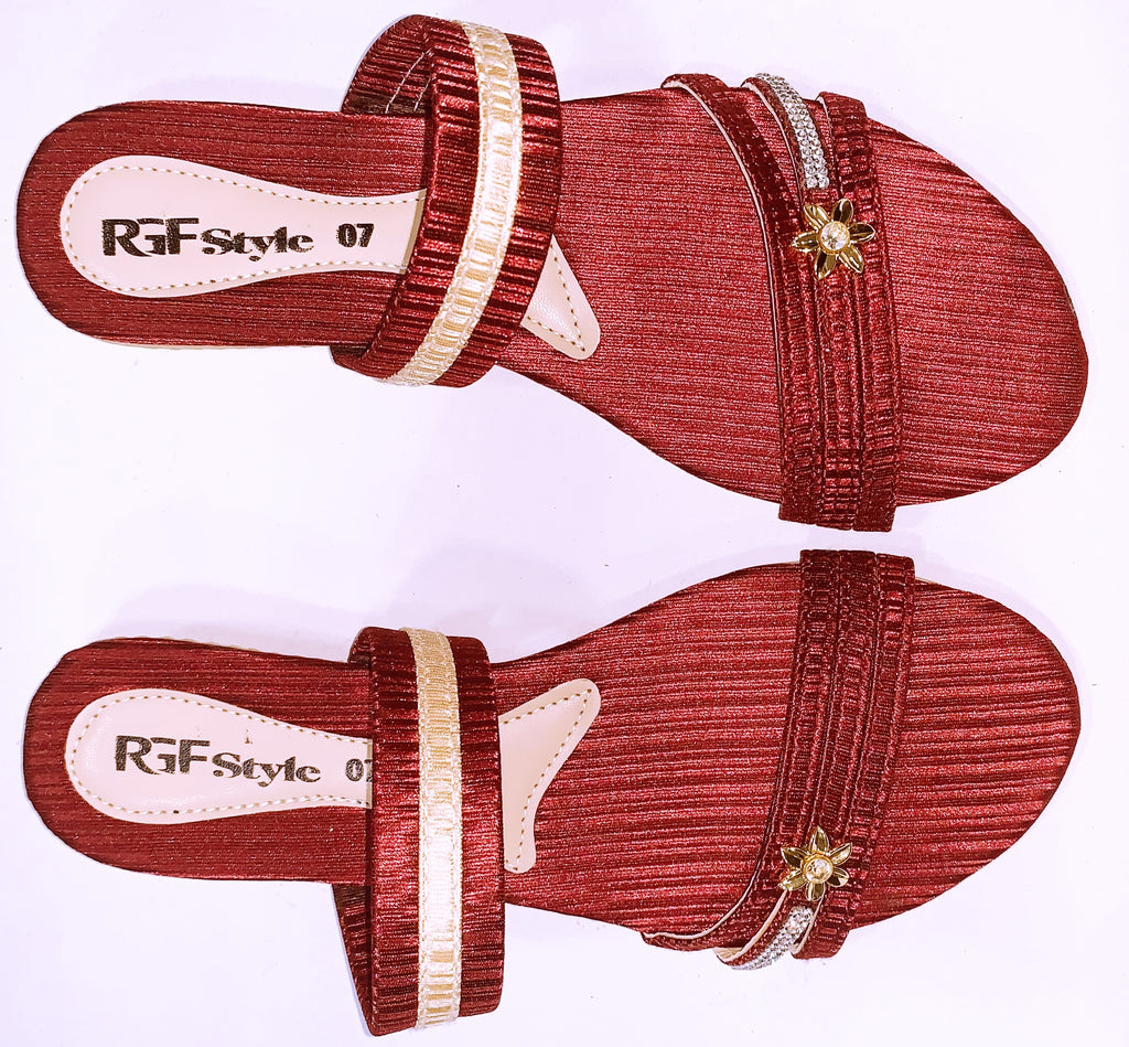 Sandals for Women 868 Maroon