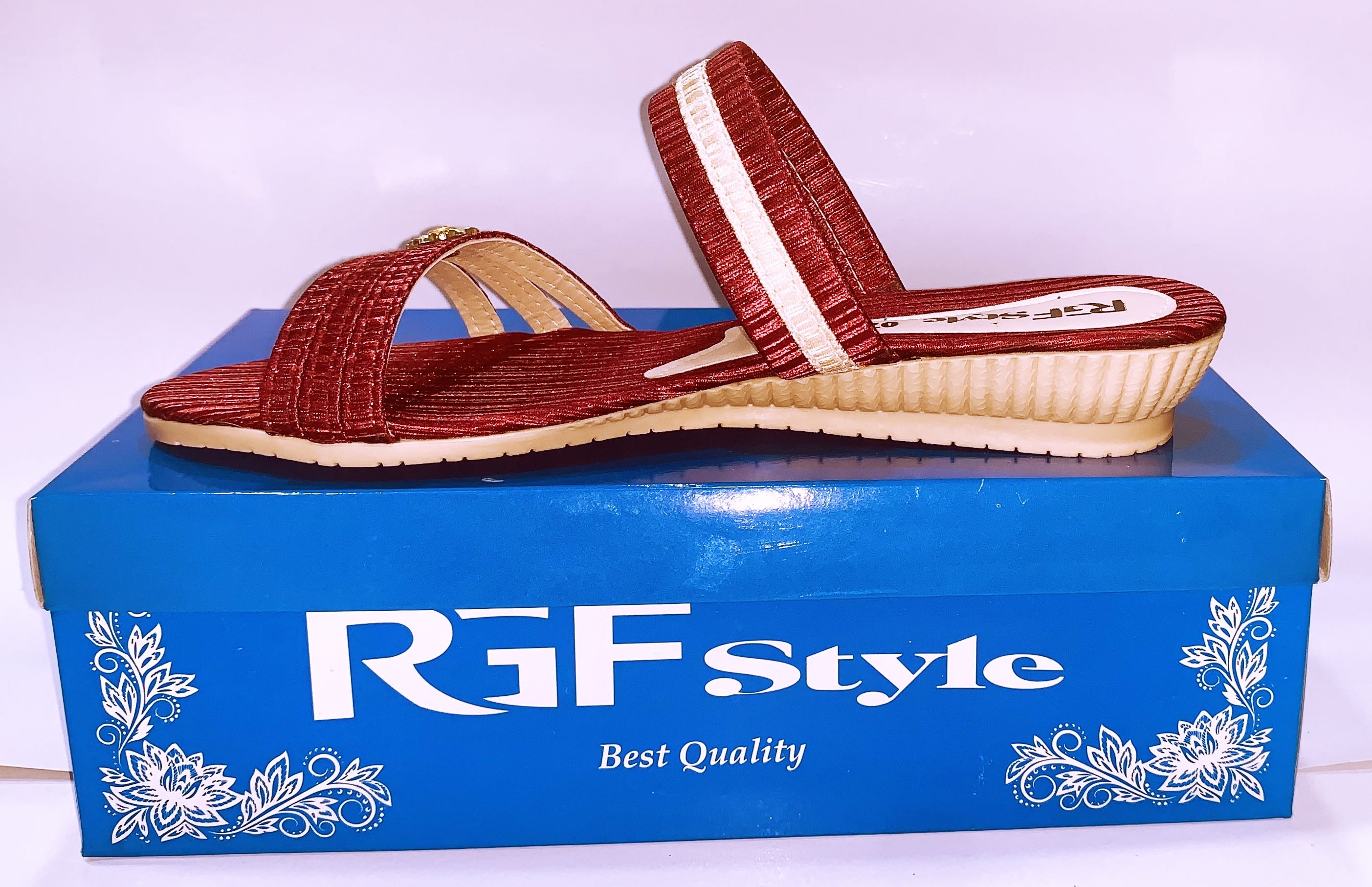 Sandals for Women 868 Maroon