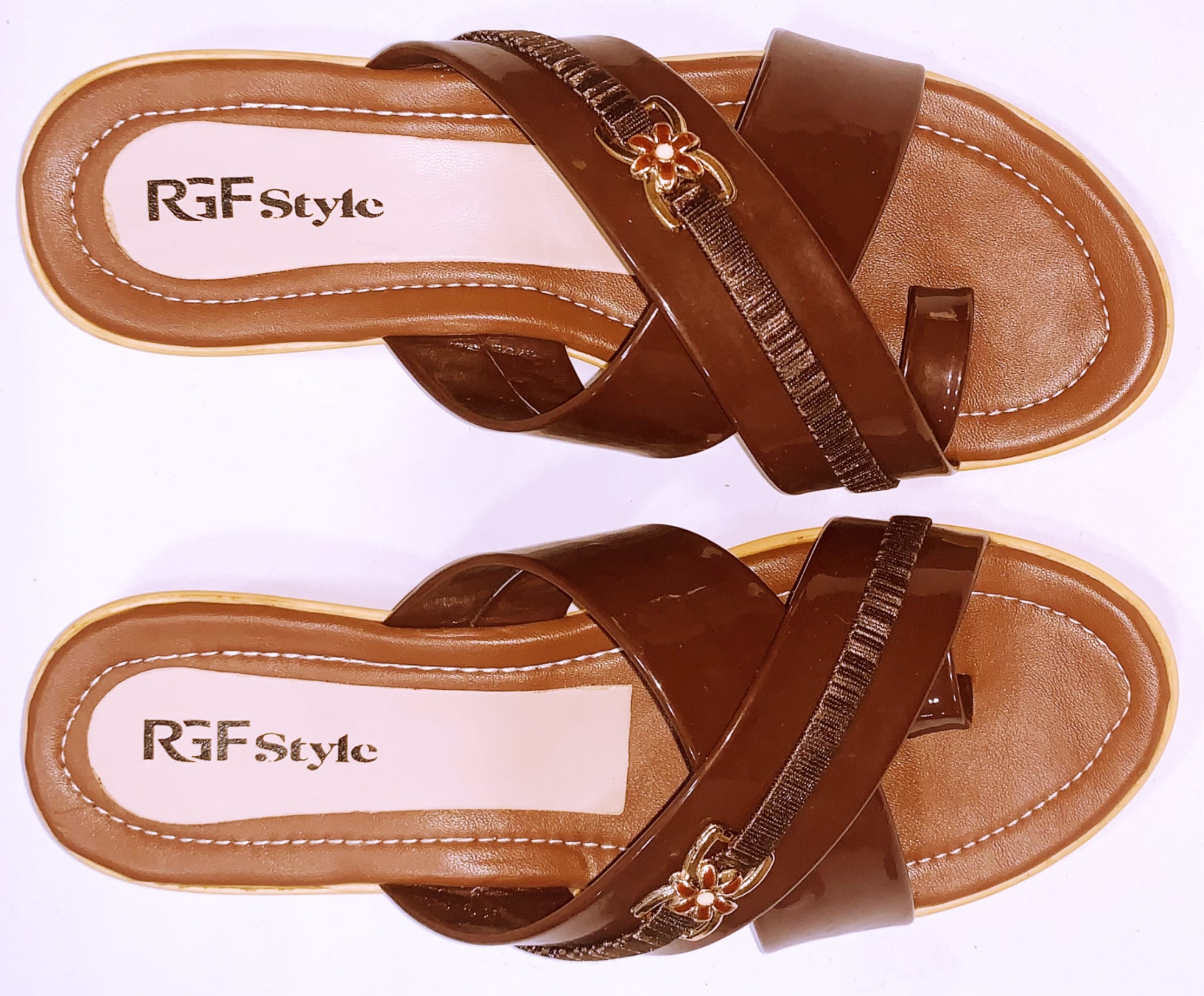 Sandals for Women 877 Brown
