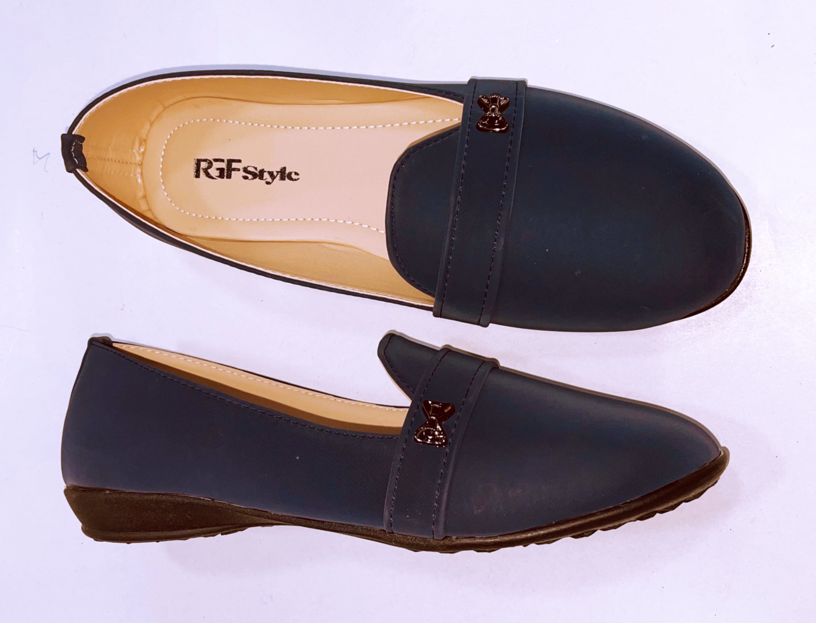 Women's Flat Shoe 879 Blue