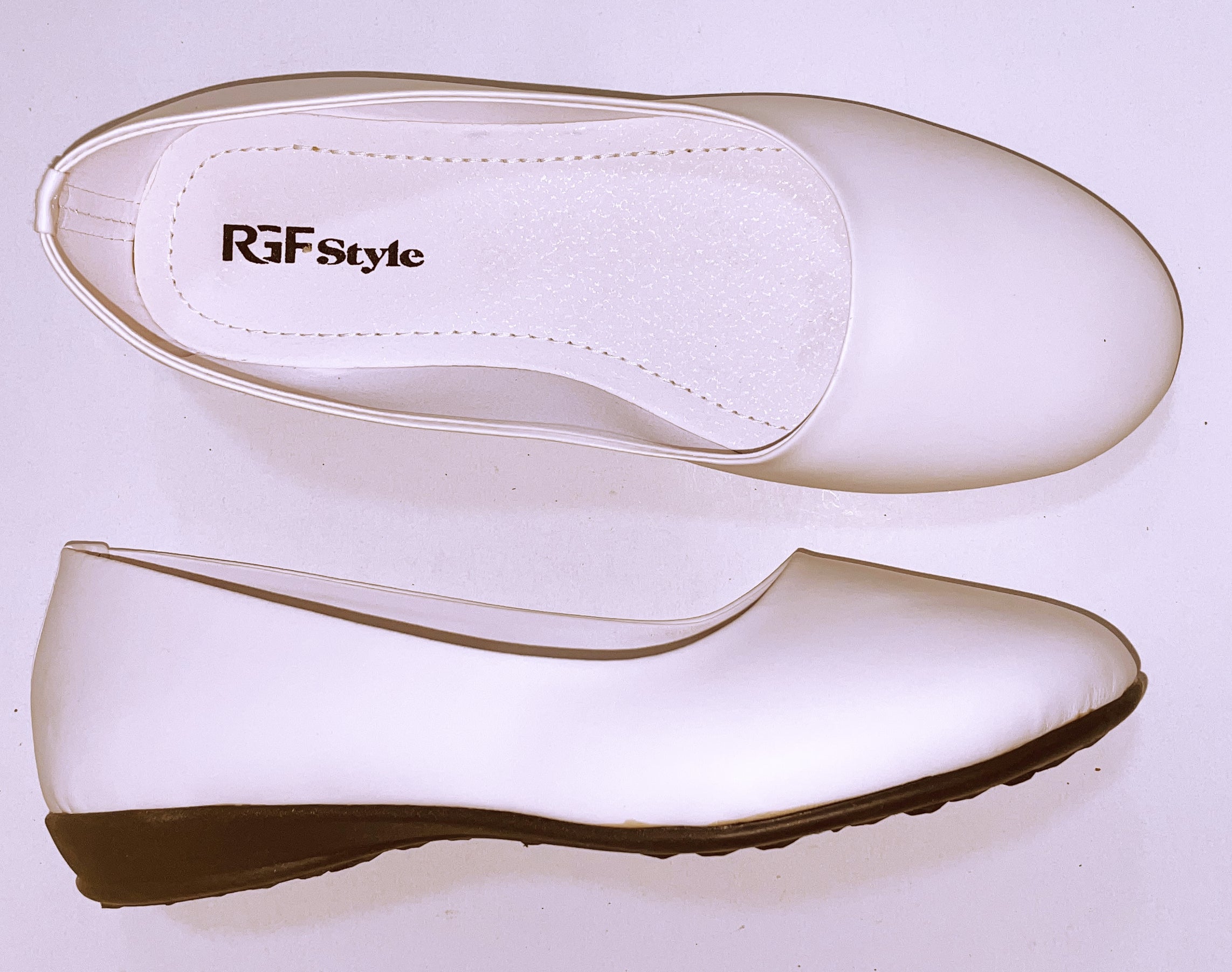 Women's Flat Shoe 890 White