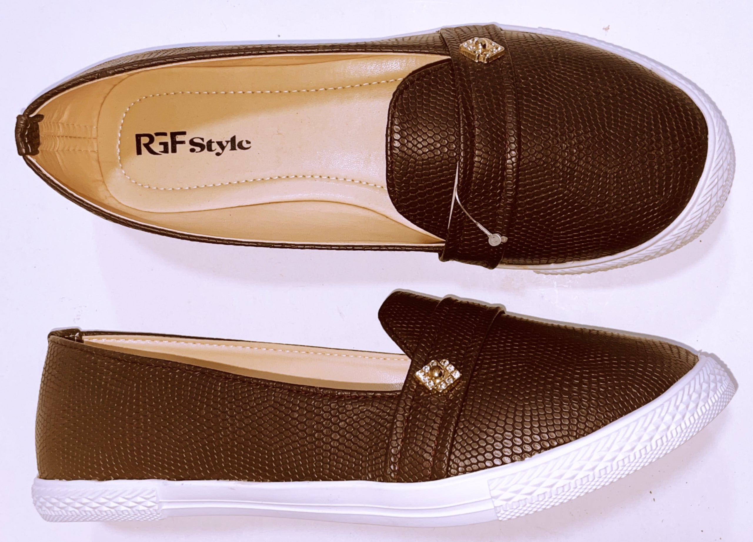 Women's Flat Shoe 905 Brown