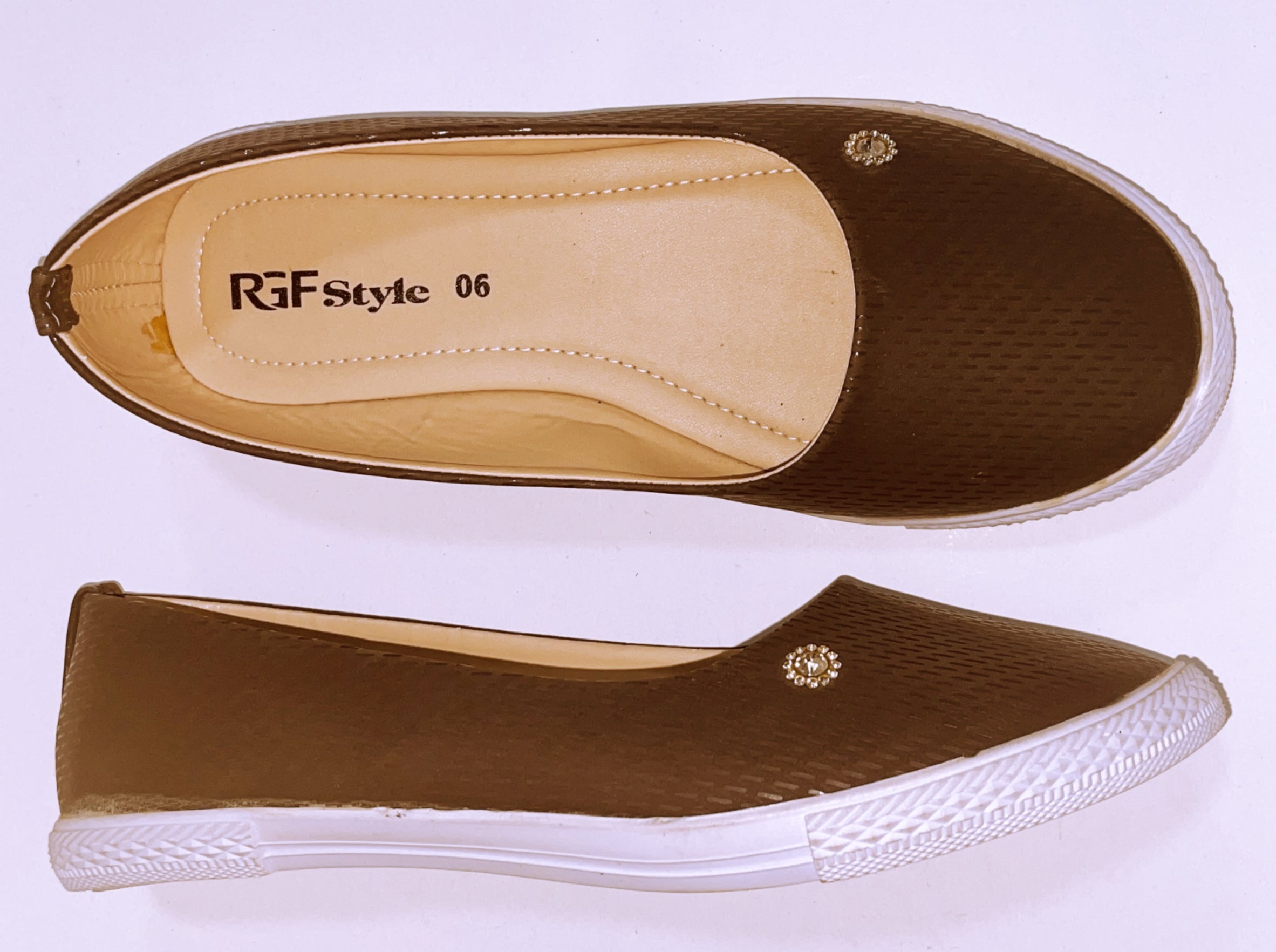 Women's Flat Shoe 907 Brown