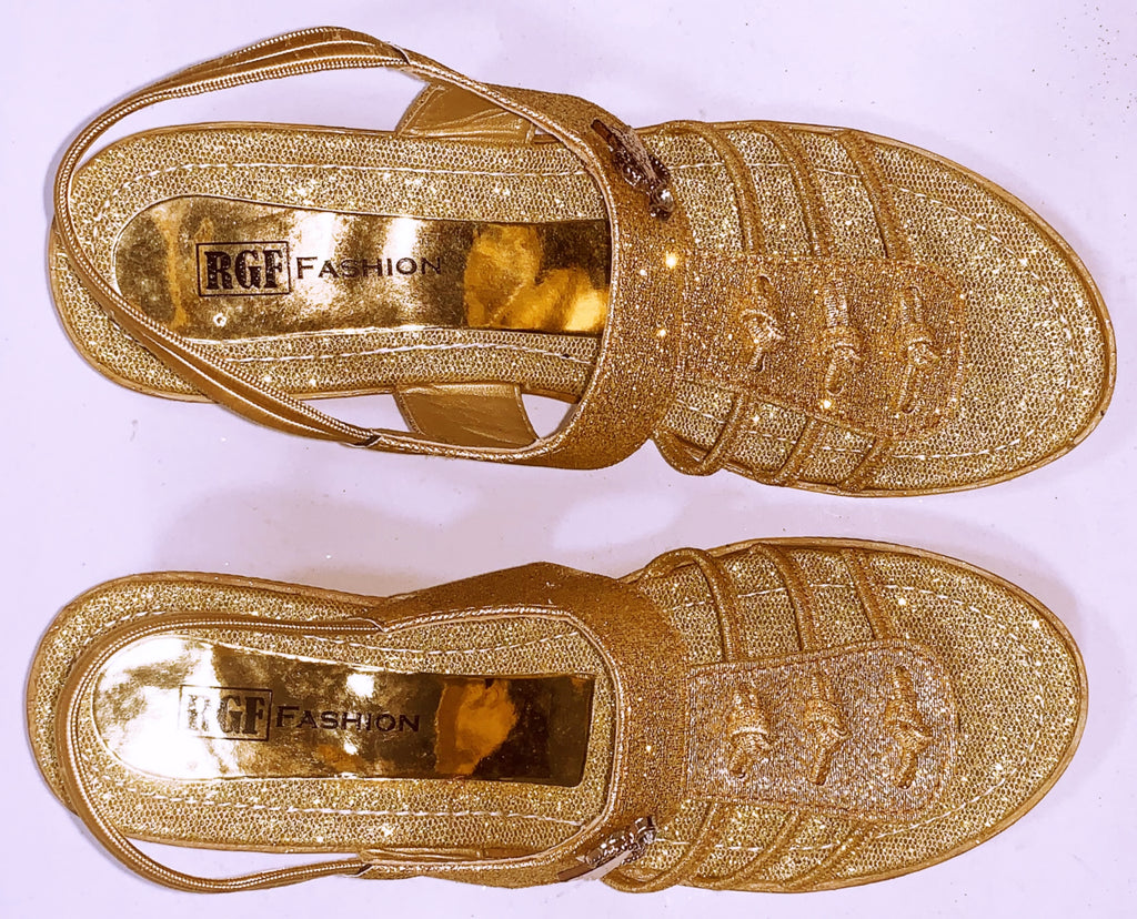 Women's Wedding Heel 909 Gold