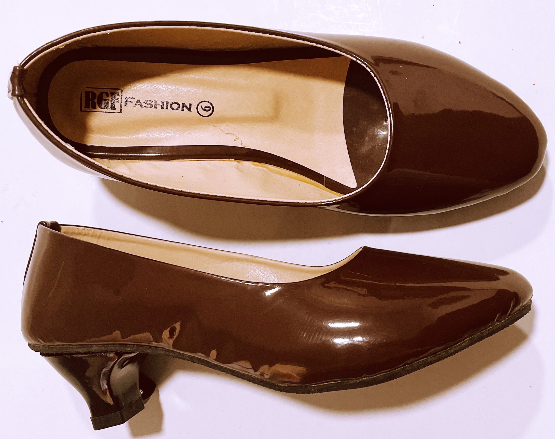 Women's Heel Shoe 992  Brown