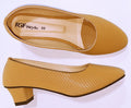 Ladies Covered Heel Shoe 992C Beige
