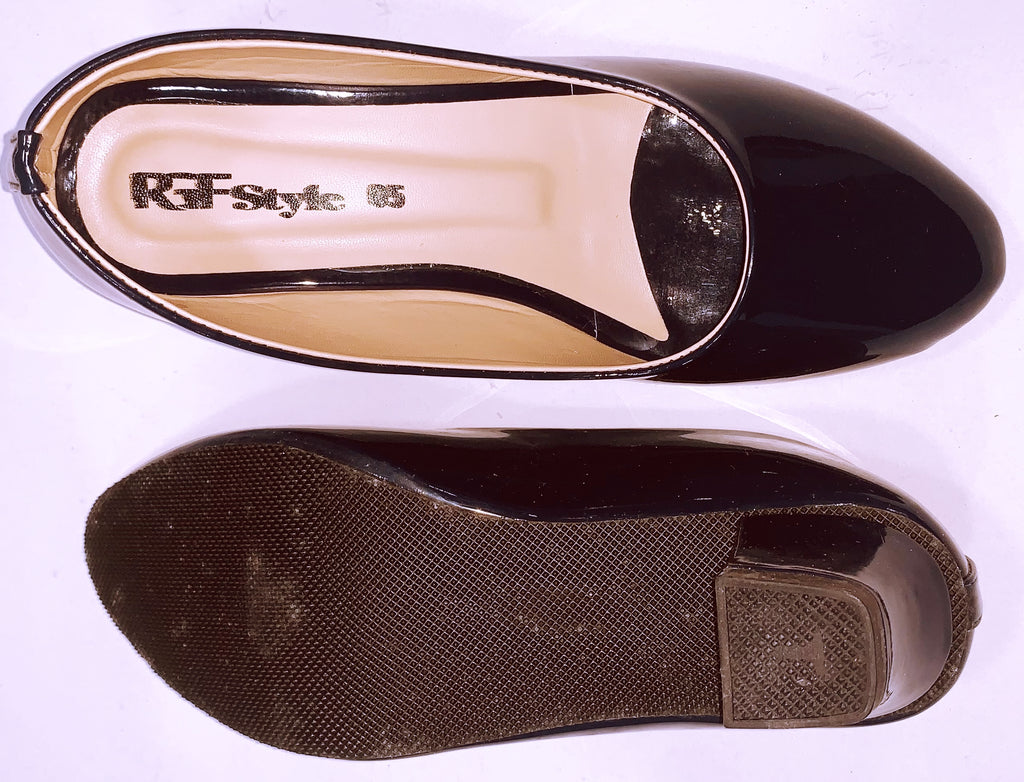 Ladies Covered Heel Shoe 992C Blue