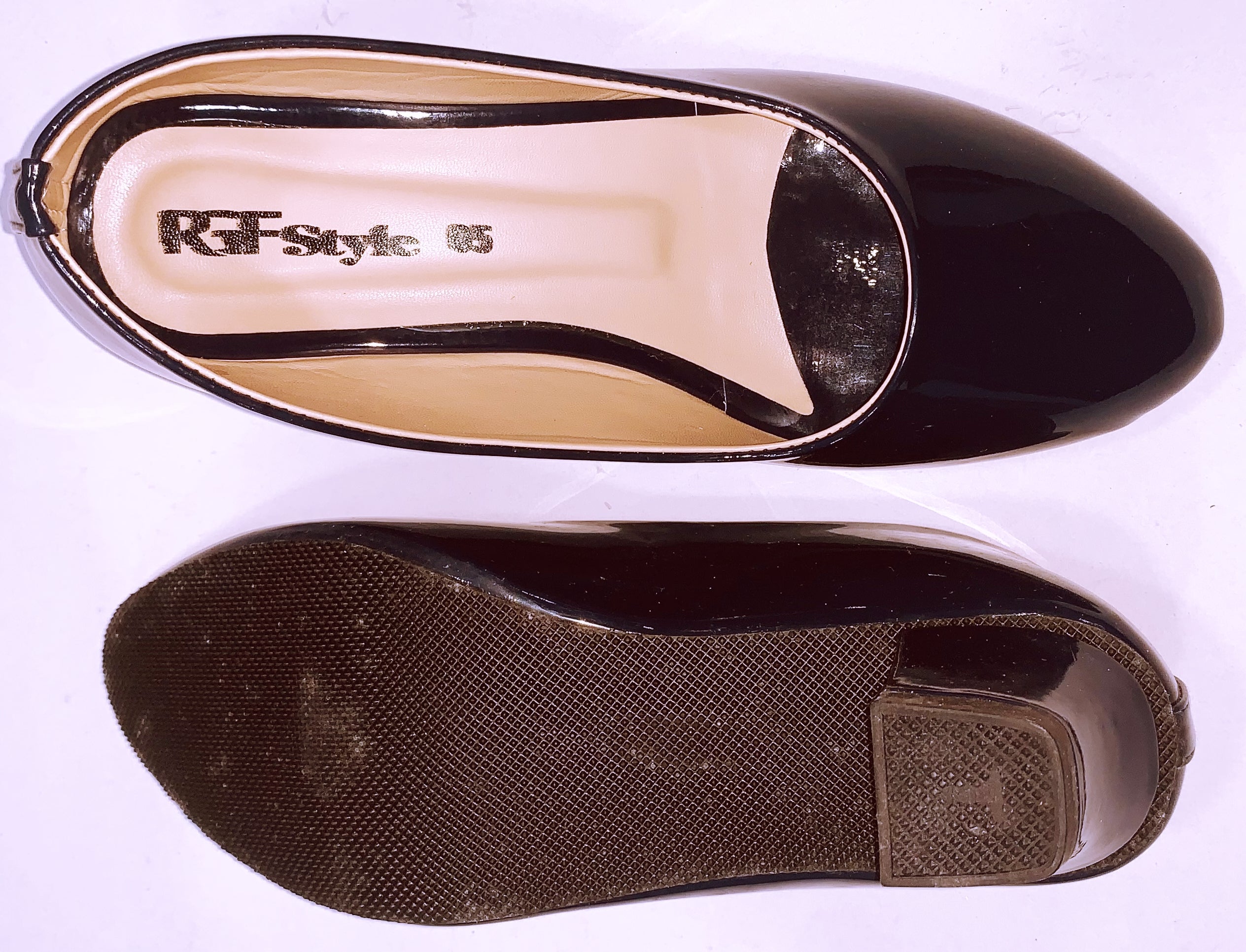 Ladies Covered Heel Shoe 992C Blue