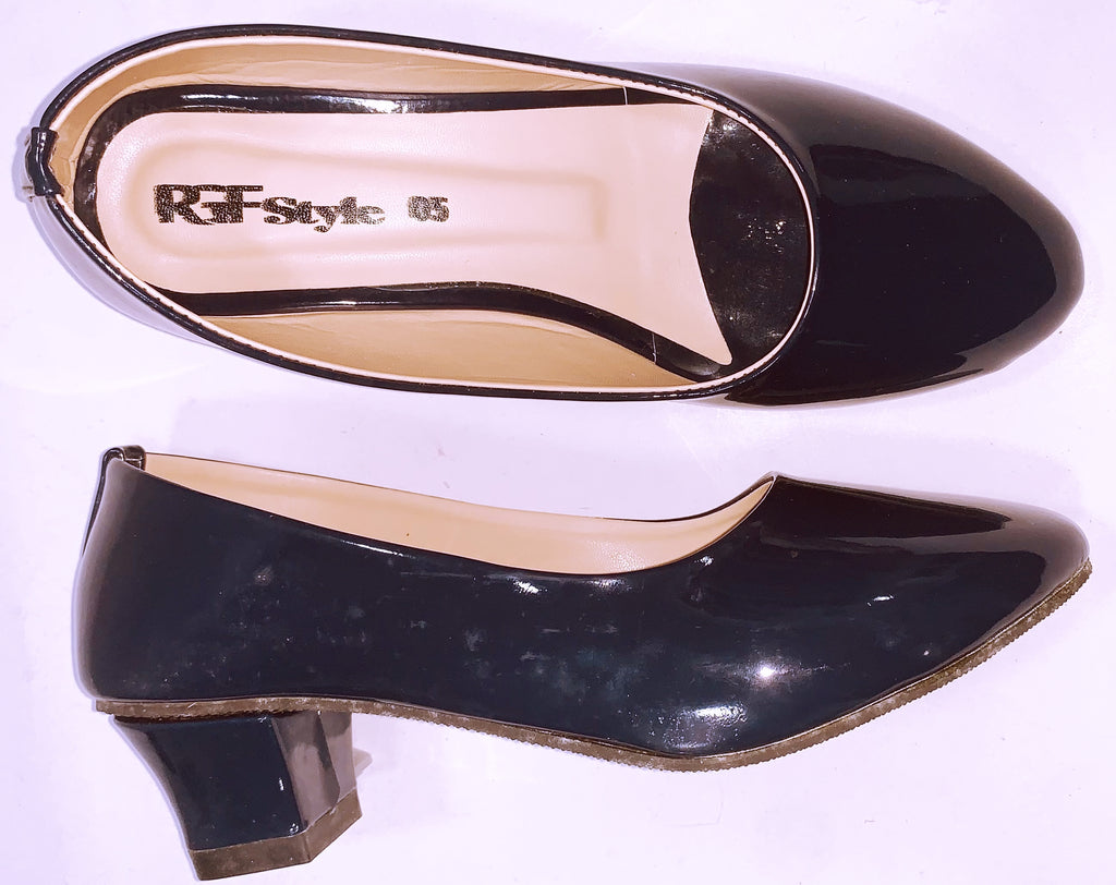 Ladies Covered Heel Shoe 992C Blue