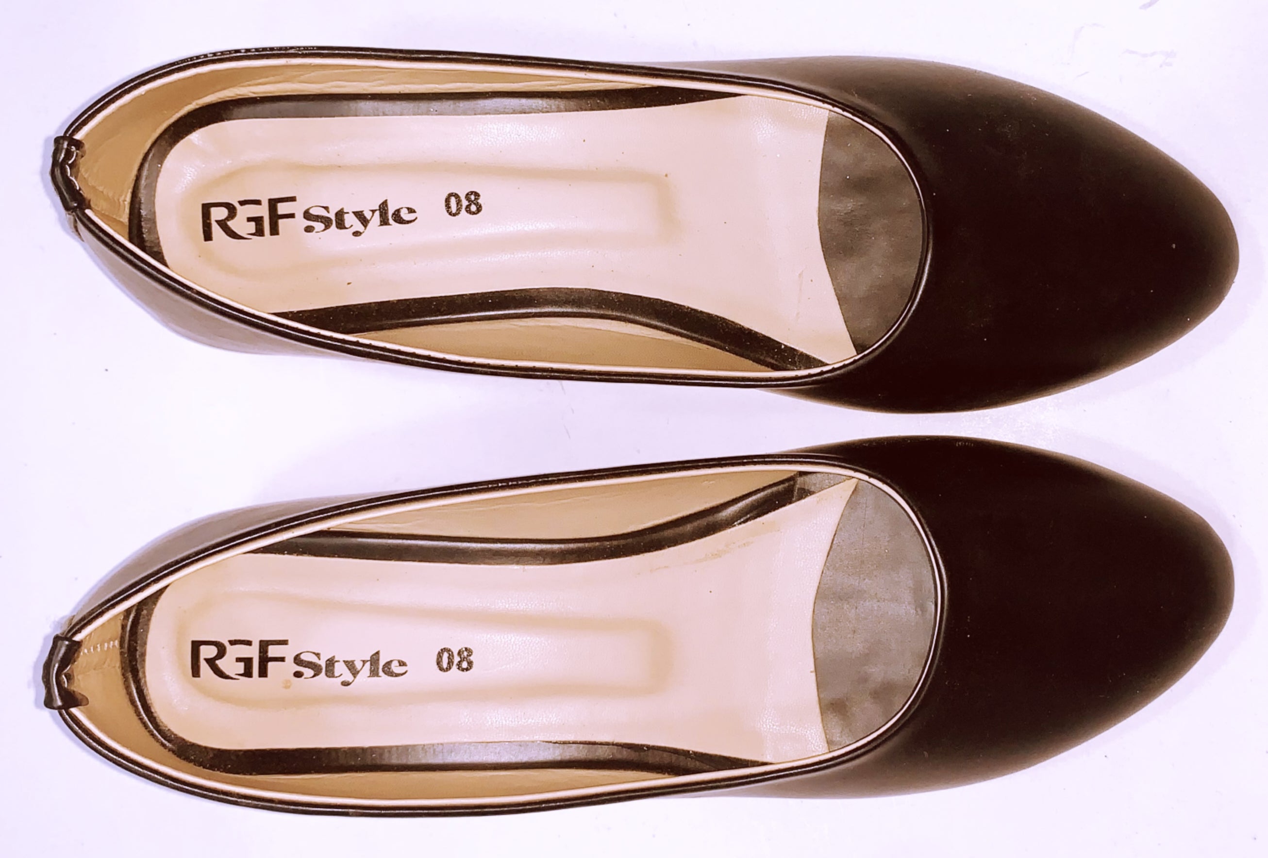 Ladies Covered Heel Shoe 995C Black